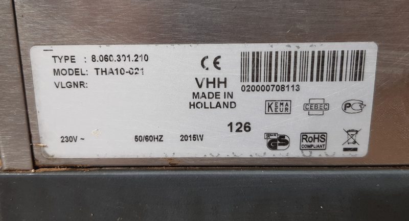 Airpot Brewer Bravilor Bonamat with water connection 15L p/hr ABB0015 THA-10