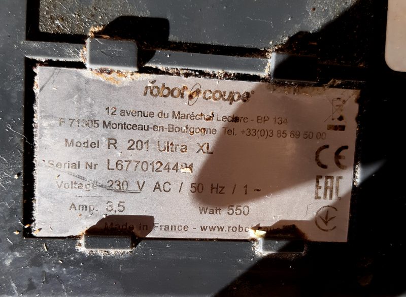 Food Processor R201 XL Ultra Robot Coupe FPR1201